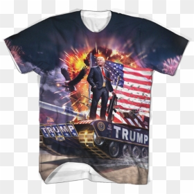 Trump Better Than Obama Memes , Png Download - Donald Trump Shirt Tank, Transparent Png - obama head png
