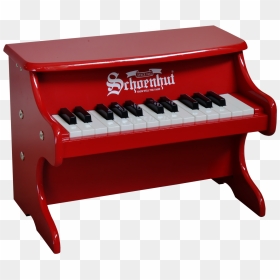 Schoenhut My First Piano Ii 25-key Red Schoenhut Piano - Schoenhut Toy Piano, HD Png Download - piano keys png