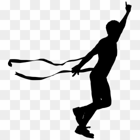 Sports Silhouette Png, Transparent Png - running silhouette png