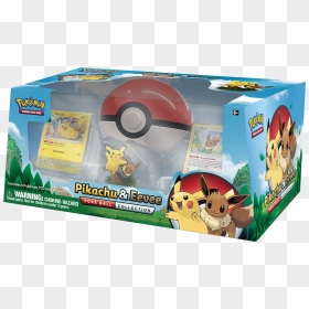Home / Products / Pokemon / Pikachu & Eevee Poké Ball - Pokemon Tcg Pikachu & Eevee Pokeball Collection, HD Png Download - poke ball png