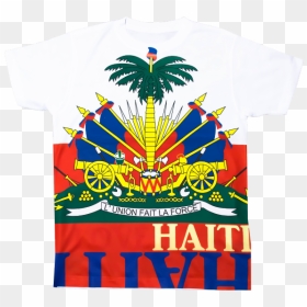 Image Of Tmmg Haitian Flag Tee - Haitian Revolution Flag, HD Png Download - haiti flag png
