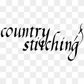 Country Stitching Inc - Calligraphy, HD Png Download - stitching png