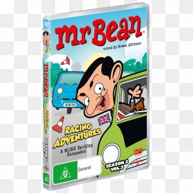 Mr Bean Animated Dvd - Mr Bean The Animated Series Racing Adventure Dvd, HD Png Download - bean boozled png