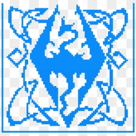 Skyrim Dragon Png, Transparent Png - skyrim dragon png