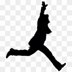 #running #run #silouette #silhouette #sihouette #silhoutte, HD Png Download - running silhouette png