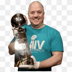 Bring Home The Vince Lombardi Trophy - Does The Lombardi Trophy Go, HD Png Download - super bowl trophy png