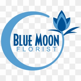 Blue Moon Florist - Graphic Design, HD Png Download - blue moon png