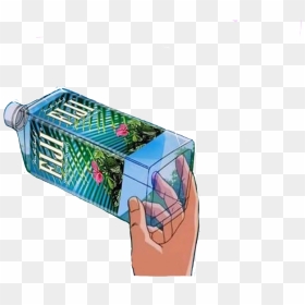 Fiji Water , Png Download - Aesthetic Vaporwave Fiji Water, Transparent Png - fiji water png