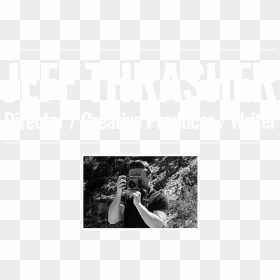 Jeff Thrasher - Monochrome, HD Png Download - thrasher png