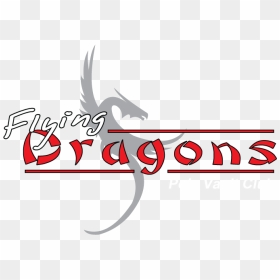 Flying Dragons Pole Vault Club, HD Png Download - skyrim dragon png