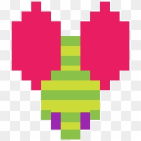 8 Bit Broken Heart , Png Download - Undertale Frisk's Soul, Transparent Png - 8 bit heart png