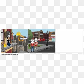 Dora The Explorer Storyboards, HD Png Download - twin towers png