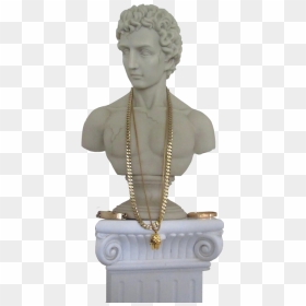 Transparent Roman And Greek Statues, HD Png Download - vaporwave statue png