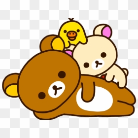 Rilakkuma Bear Resting With Friends - Rilakkuma Japanese Bear, HD Png Download - rilakkuma png