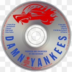 Damn Yankees Damn Yankees Cd Disc Image - Southwest Conference, HD Png Download - damn daniel png