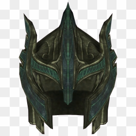 Dragonborn Helmet Png - Skyrim Glass Armor Helmet, Transparent Png - skyrim dragon png