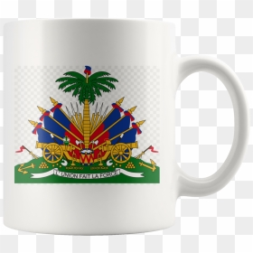 Haiti Zoe Cup Jean Jerome Marketplace Png Haiti Zoe - Middle Of The Haitian Flag, Transparent Png - haiti flag png