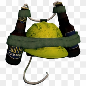 Transparent Construction Hat Png - Dead Rising Beer Hat, Png Download - construction hat png