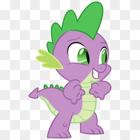 Image My Little Pony - Spike Mlp Transparent Png, Png Download - skyrim dragon png