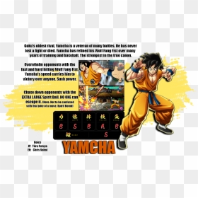 Dragon Ball Fighterz Discussion Thread - Cartoon, HD Png Download - yamcha png