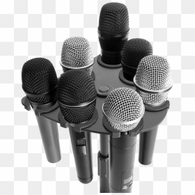 On Stage Msa2700 Multi Mic Holder - Multiple Microphone Holder, HD Png Download - mic stand png