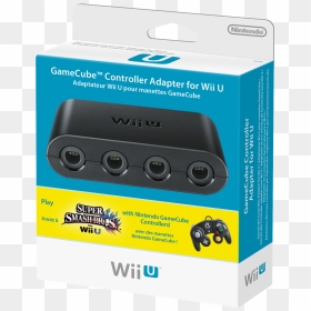 Wii U Gamecube Controller Adapter , Png Download - Gamecube Controller Adapter Box, Transparent Png - gamecube controller png