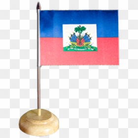 Haiti Table Flag - Png Drapeaux Haiti, Transparent Png - haiti flag png