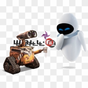 Wall E And Eve Png, Transparent Png - wall-e png
