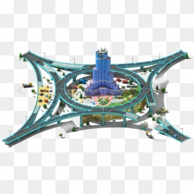Megapolis Wiki - Highway Megapolis Png, Transparent Png - twin towers png
