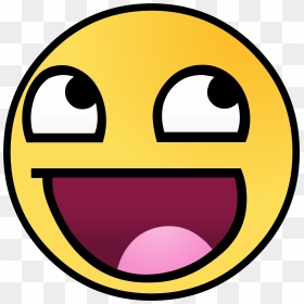 Happy Face Meme Png - Awesome Face Png, Transparent Png - awesome face png