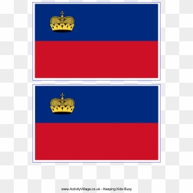 Syria"s Flag - Graphicmaps - Com - Flag Of Liechtenstein - Flag Of Liechtenstein, HD Png Download - haiti flag png