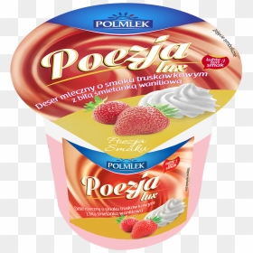 Strawberry, HD Png Download - whipped cream png