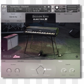Electricr Gui - Music Workstation, HD Png Download - piano keys png