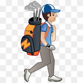 Svg Black And White Stock Clip Art Someone Who Plays - Golfer Cartoon Png, Transparent Png - golfer png