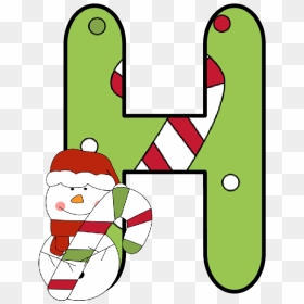 Letters Alphabet Christmas Theme, HD Png Download - frosty the snowman png