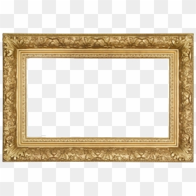 Wooden Border Frames Png Free Images - Gold Frame Png, Transparent Png - wooden frame png