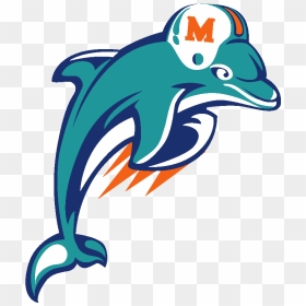Clipart Dolphin Dolphin Miami Logo - Miami Dolphins Logo 1997, HD Png Download - miami dolphins logo png
