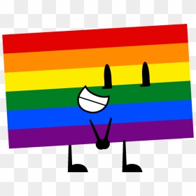 Transparent Gay Flag Png - Flag Pose Lgbt Png, Png Download - haiti flag png