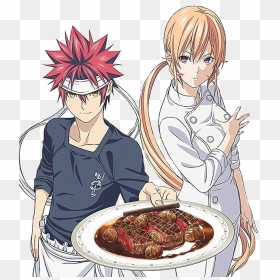 Anime Sweat Drop - Food Wars The Third Plate, HD Png Download - anime sweat drop png