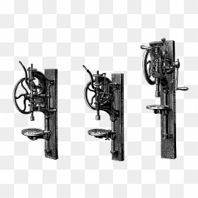 Vintage Steampunk Images - Steampunk Door Handle, HD Png Download - steampunk gears png