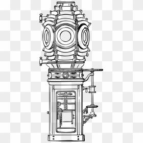 Revolving Light Equipment Clip Arts - Drawing, HD Png Download - glowing light png