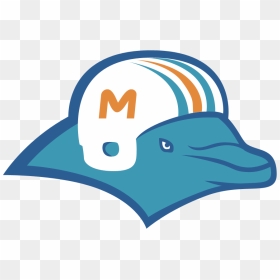 Dolphins Clipart Helmet - Dolphins Concept Logo, HD Png Download - miami dolphins logo png