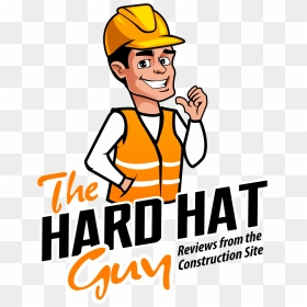 The Hard Hat Guy Construction Gear Reviews - Cartoon, HD Png Download - construction hat png