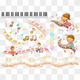 Special Day Song For Preschool, HD Png Download - piano keys png