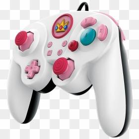 Princess Peach Pro Controller, HD Png Download - gamecube controller png