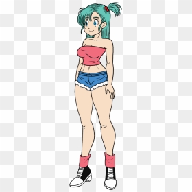 Bulma Briefs - Cartoon, HD Png Download - bulma png