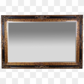 Mirror Clipart Wooden Frame - Wall Mirror Frame Png, Transparent Png - wooden frame png
