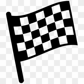 Transparent Racing Flags Clip Art - Coloring Page Of A Checkered Flag