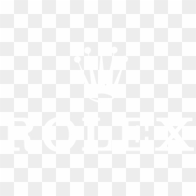 Rolex Logo Black And White - Rolex Logo Png Blanco, Transparent Png - white twitter png
