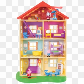 Peppa Pig House Inside, HD Png Download - vhv